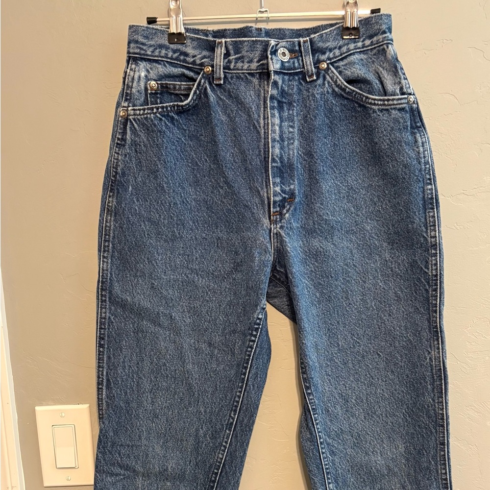 Lee Women’s Straight Leg Jeans - Dark Blue Denim